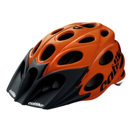 Compra Casco Catlike Leaf Naranja Negro Mate - Ligero y Seguro