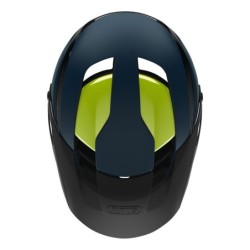 Compra Casco Abus Montrailer ACE MIPS Azul Amarillo - Seguridad y Estilo