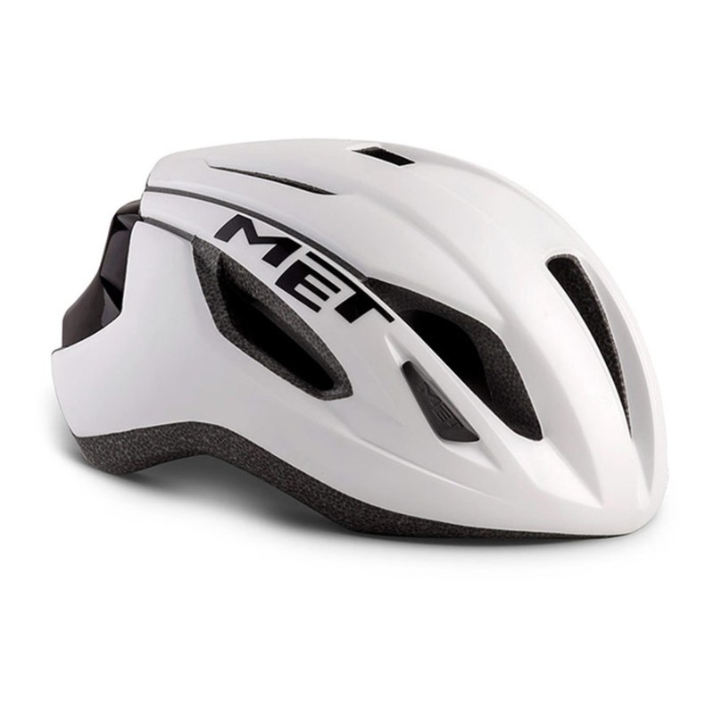Casco MET Strale Blanco Negro: Estilo y Seguridad - ¡Compra Ya!