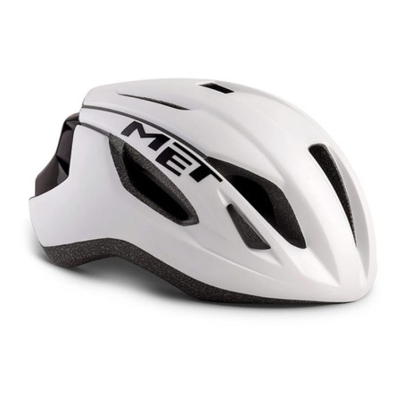 Casco MET Strale Blanco Negro: Estilo y Seguridad - ¡Compra Ya!