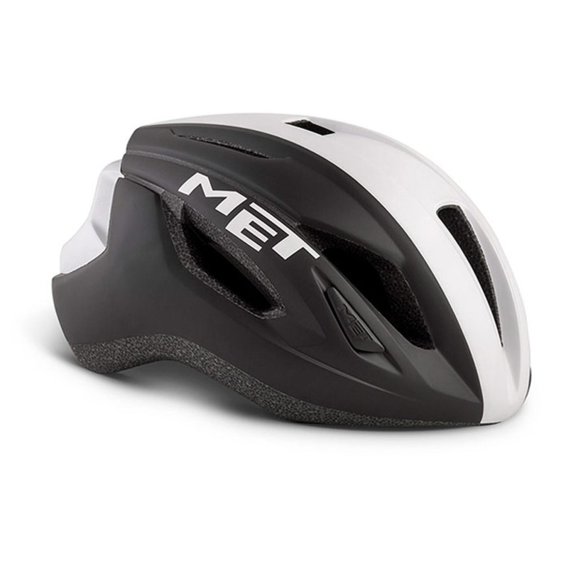 Casco MET Strale Negro Blanco Mate: Seguridad y Estilo - ¡Compra Ya!