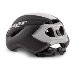 Casco MET Strale Negro Blanco Mate: Seguridad y Estilo - ¡Compra Ya!