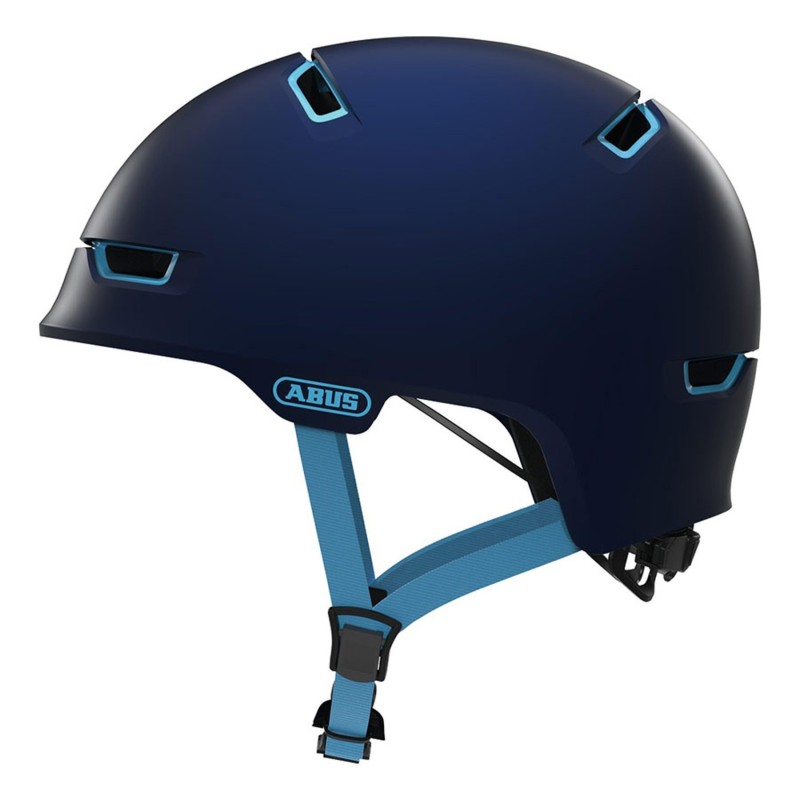 Casco Abus Scraper 3.0 ACE Azul Oscuro - Seguridad y Estilo ¡Compra Ya!