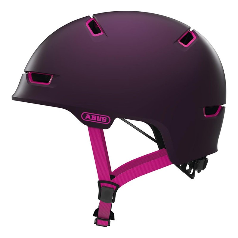 Compra Casco Abus Scraper 3.0 ACE Lila Rosa - Estilo y Seguridad