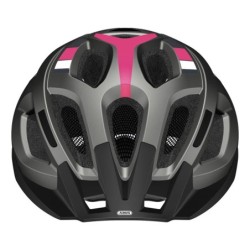 Casco Abus Aduro 2.0 Gris Rosa: Seguridad y Estilo ¡Compra Ya!