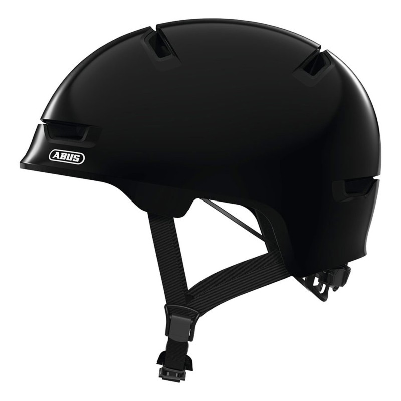 Casco Abus Scraper Kid 3.0 Negro: ¡Seguridad y Estilo! Compra Ya
