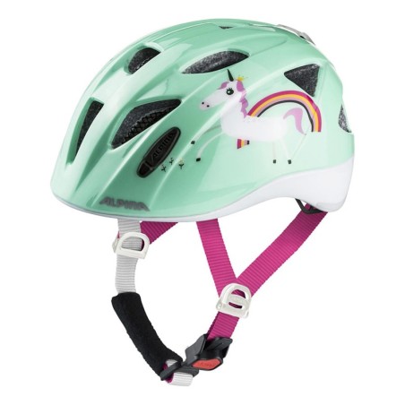 Compra Casco Alpina XIMO Flash Verde Azul Infantil  Seguro y Divertido
