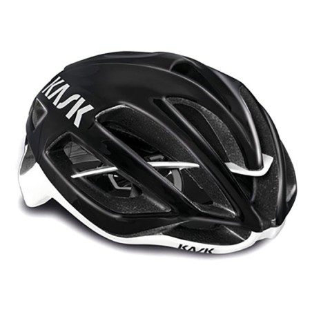 Casco Kask Protone Negro Blanco: Ligereza y Estilo - ¡Compra Ya!