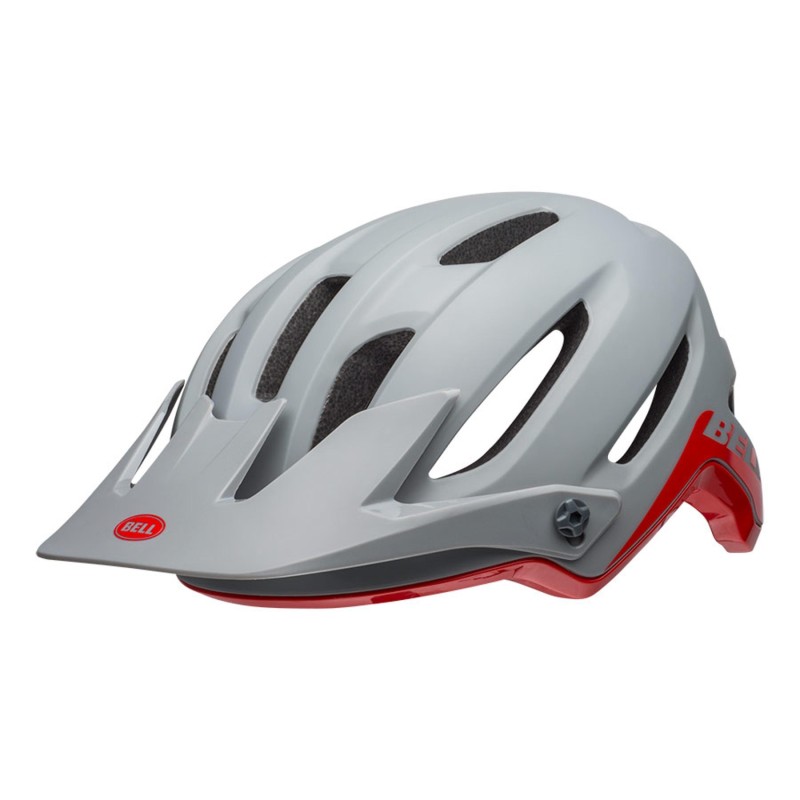 Casco Bell 4Forty Gris Rojo: Seguridad y Estilo - ¡Compra Ya!