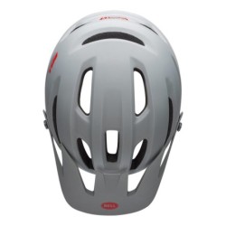 Casco Bell 4Forty Gris Rojo: Seguridad y Estilo - ¡Compra Ya!