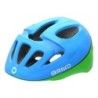 Casco Briko Fury Azul Verde Infantil: ¡Seguridad y Estilo!