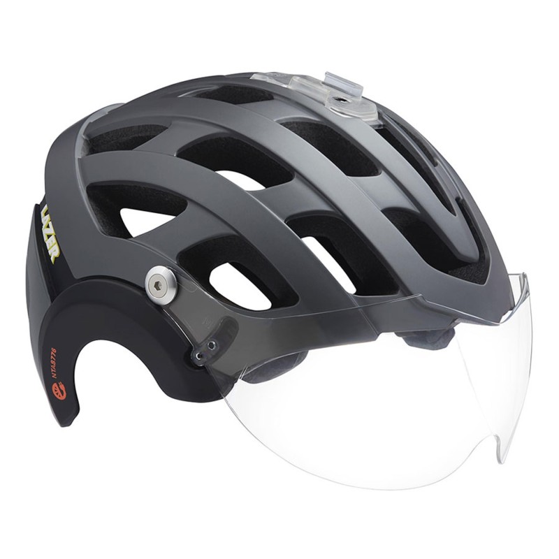 Casco Lazer Anverz NTA Negro Titanio: Estilo y Seguridad ¡Compra Ya!