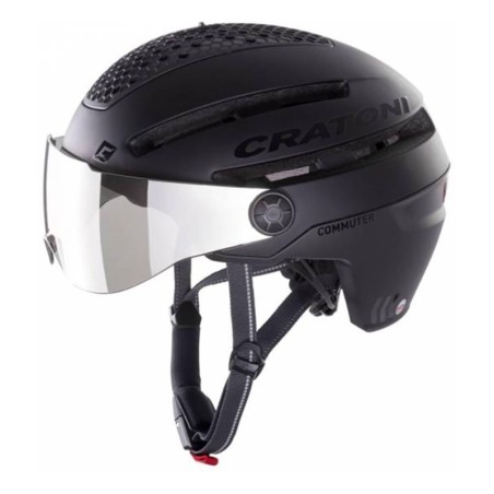 Casco Cratoni Commuter Pedalec Negro Mate: Estilo y Seguridad ¡Compra Ahora!