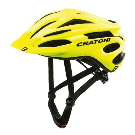 Casco Cratoni Pacer Amarillo: Ligero y Seguro - ¡Compra Ya!