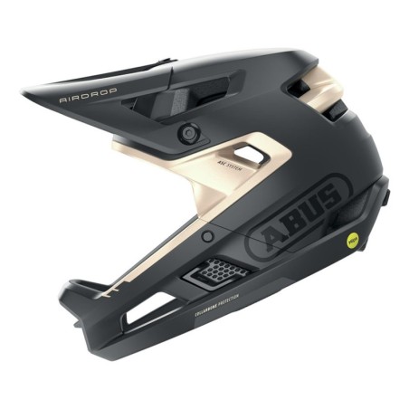 Casco Abus AirDrop MIPS Negro Oro: Seguridad y Estilo ¡Compra Ya!