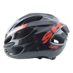 Casco SH+ Shake Jump Negro Rojo: Ligero y Seguro, ¡Compra Ahora!
