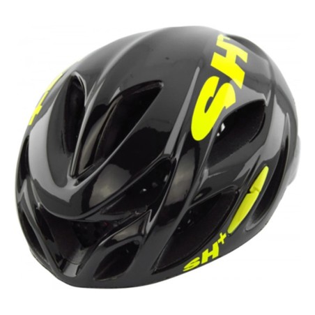 Casco SH+ Shirocco Negro Amarillo: Ligero y Seguro - ¡Compra Ya!