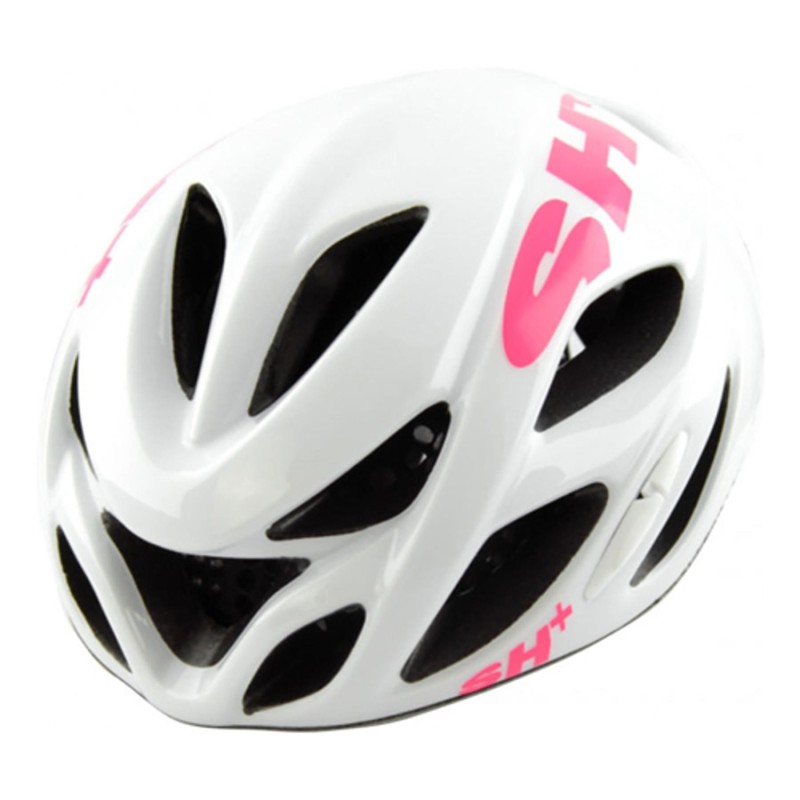 Casco SH+ Shirocco Blanco Rosa: Ligero y Seguro, ¡Compra Ya!