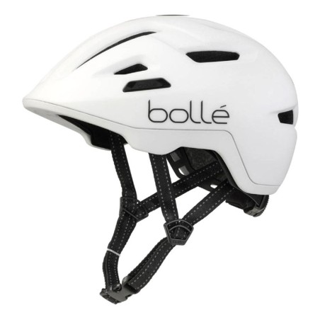 Compra el Casco Bollé Stance Blanco Mate: Estilo y Seguridad