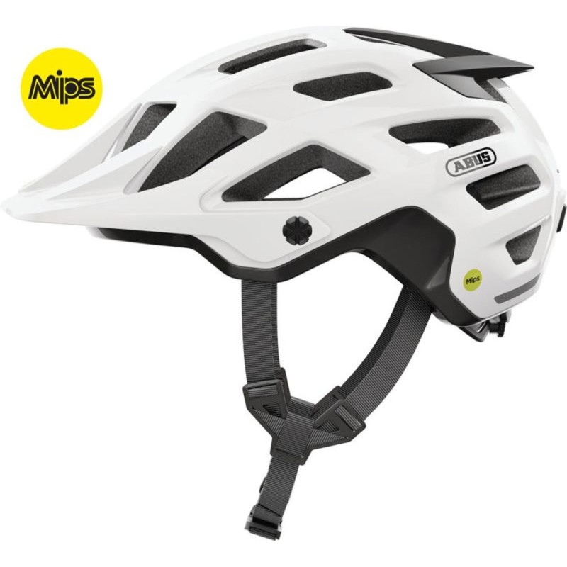 Casco Abus Moventor 2.0 MIPS Blanco Polar - Seguridad y Estilo