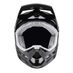 Compra Casco 100% Composite: Ligero y Seguro en Negro/Blanco