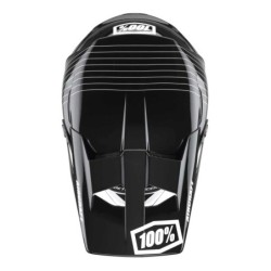Compra Casco 100% Composite: Ligero y Seguro en Negro/Blanco