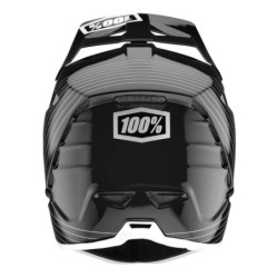Compra Casco 100% Composite: Ligero y Seguro en Negro/Blanco