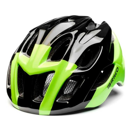 Compra Casco Briko Teke Verde Negro: Seguridad y Estilo