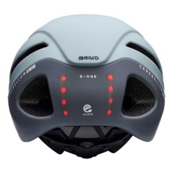 Compra Casco Briko E-One LED Gris Claro: Seguridad y Estilo