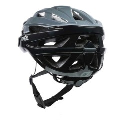Casco O'Neal Outcast Gris Negro: Estilo y Seguridad ¡Compra Ya!