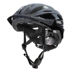 Casco O'Neal Outcast Gris Negro: Estilo y Seguridad ¡Compra Ya!