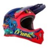 Casco O'Neal Sonus Rojo Azul Infantil: ¡Protección y Estilo!