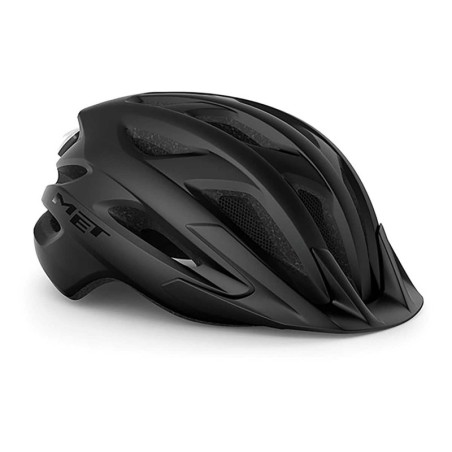Casco MET Crossover Negro Mate: Estilo y Seguridad, ¡Compra Ya!
