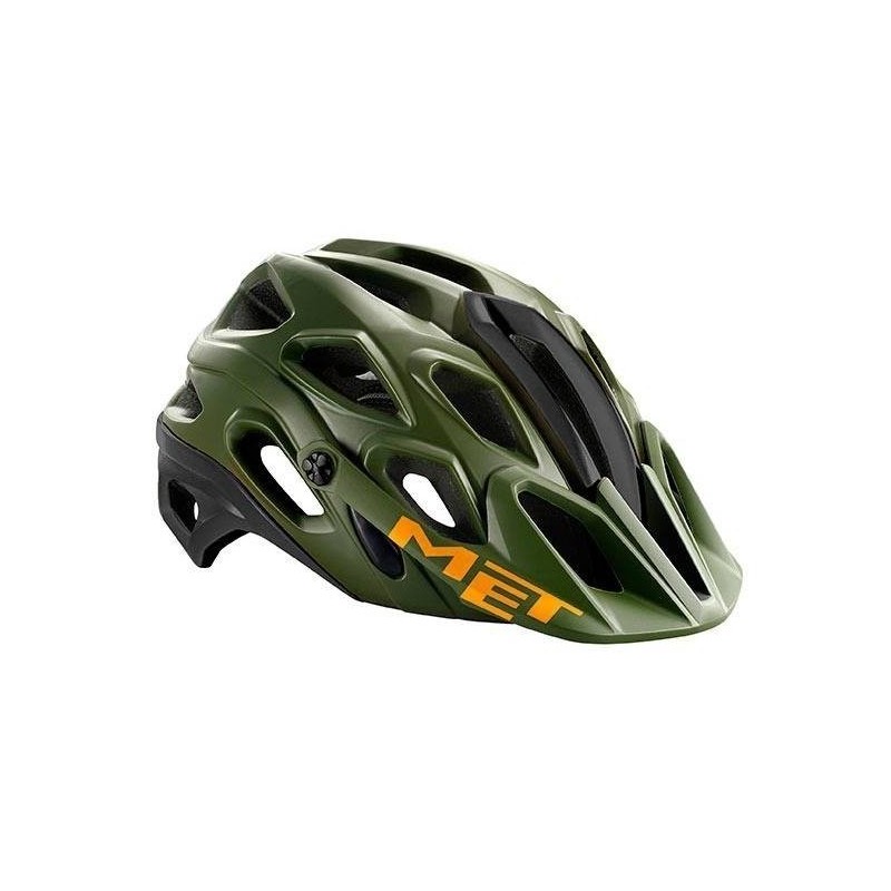 Compra Casco Met Lupo Verde y Naranja: Seguridad y Estilo
