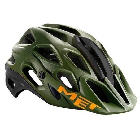 Compra Casco Met Lupo Verde y Naranja: Seguridad y Estilo