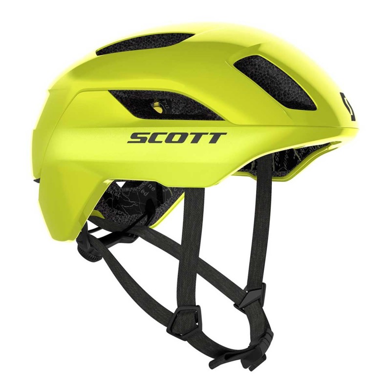 Casco Scott La Mokka Plus MIPS Amarillo Neón - ¡Compra Ahora!