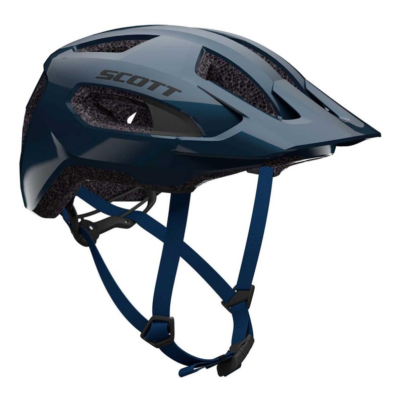 Casco Scott Supra Azul Oscuro: Seguridad y Estilo  ¡Compra Ahora!