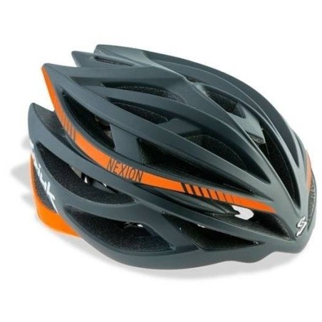 Compra Casco Spiuk Nexion Negro y Naranja: Ligero y Seguro