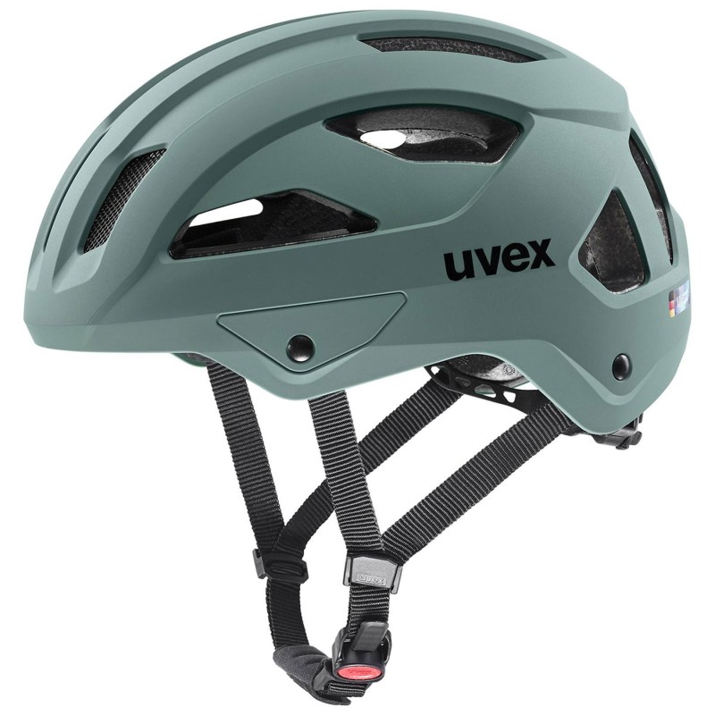 Casco Uvex Stride Gris Claro: Ligero y Seguro - ¡Compra Ahora!