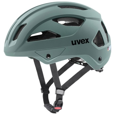 Casco Uvex Stride Gris Claro: Ligero y Seguro - ¡Compra Ahora!