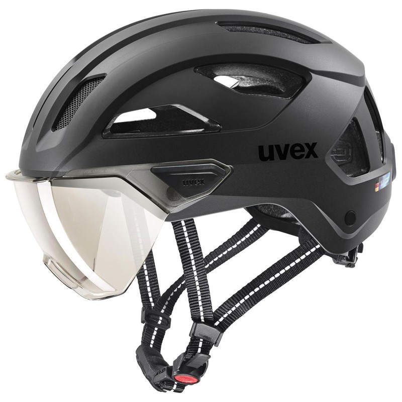 Casco Uvex Stride Visor Negro: Seguridad y Estilo, ¡Compra Ya!
