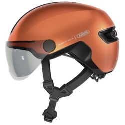 Casco Abus Hud-Y Ace Naranja Oscuro: Seguridad y Estilo ¡Compra Ya!