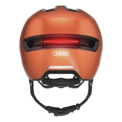 Casco Abus Hud-Y Ace Naranja Oscuro: Seguridad y Estilo ¡Compra Ya!