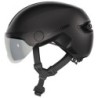 Casco Abus Hud-Y Ace Negro Oscuro: Seguridad y Estilo ¡Compra Ya!