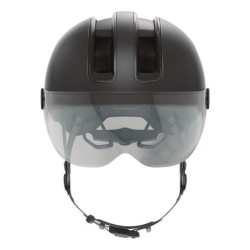 Casco Abus Hud-Y Ace Negro Oscuro: Seguridad y Estilo ¡Compra Ya!