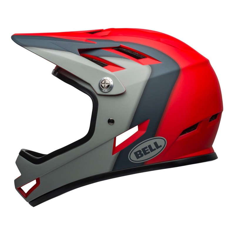 Casco Bell Sanction Negro Brillante Rojo - Estilo y Seguridad ¡Compra Ya!