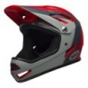 Casco Bell Sanction Negro Brillante Rojo - Estilo y Seguridad ¡Compra Ya!