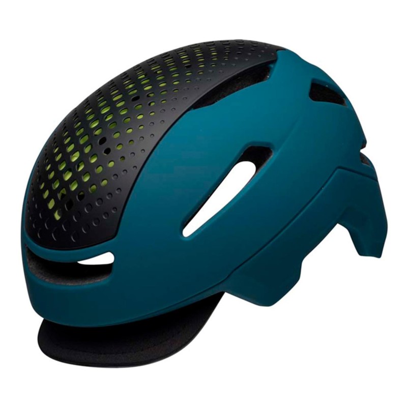 Casco Bell Hub Azul Negro: Estilo y Seguridad ¡Compra Ahora!