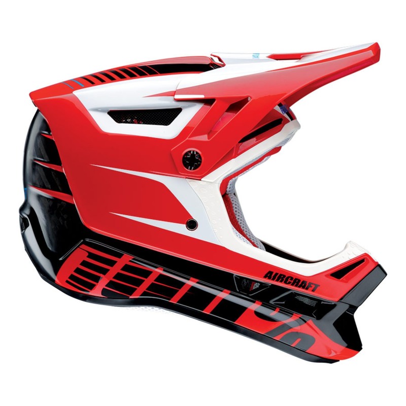 Compra Casco 100% Aircraft Mips Negro Rojo - Seguridad y Estilo