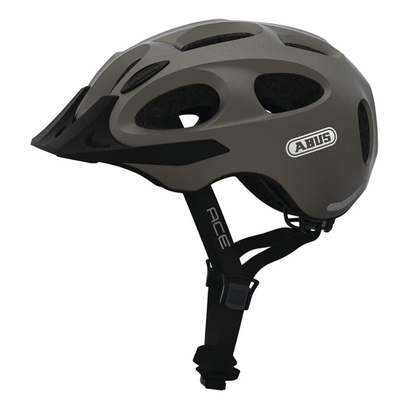 Casco Abus Youn-I ACE Gris Oscuro: Seguridad y Estilo - ¡Compra Ahora!